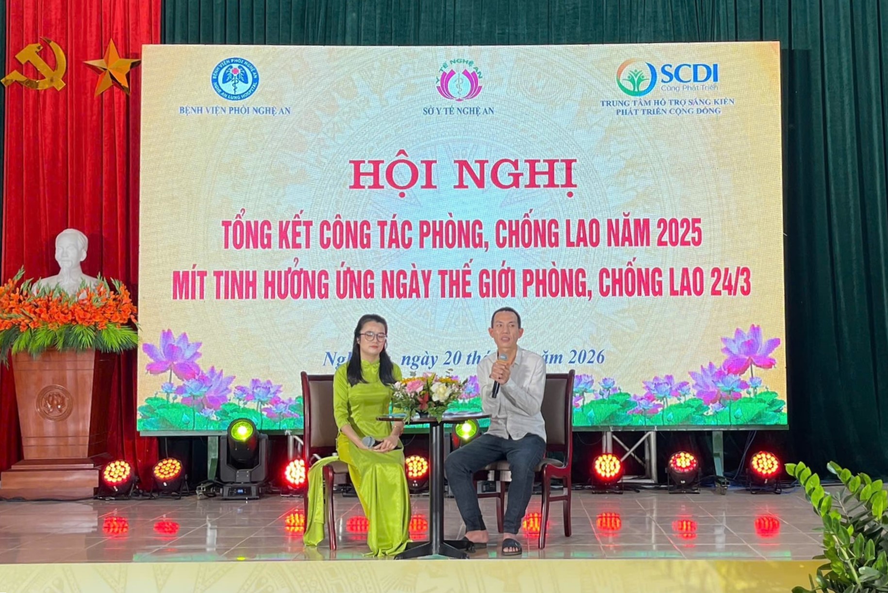 Tổng kết công tác phòng chống lao 2025 và mít tinh hưởng ứng ngày Thế giới phòng chống lao 2026